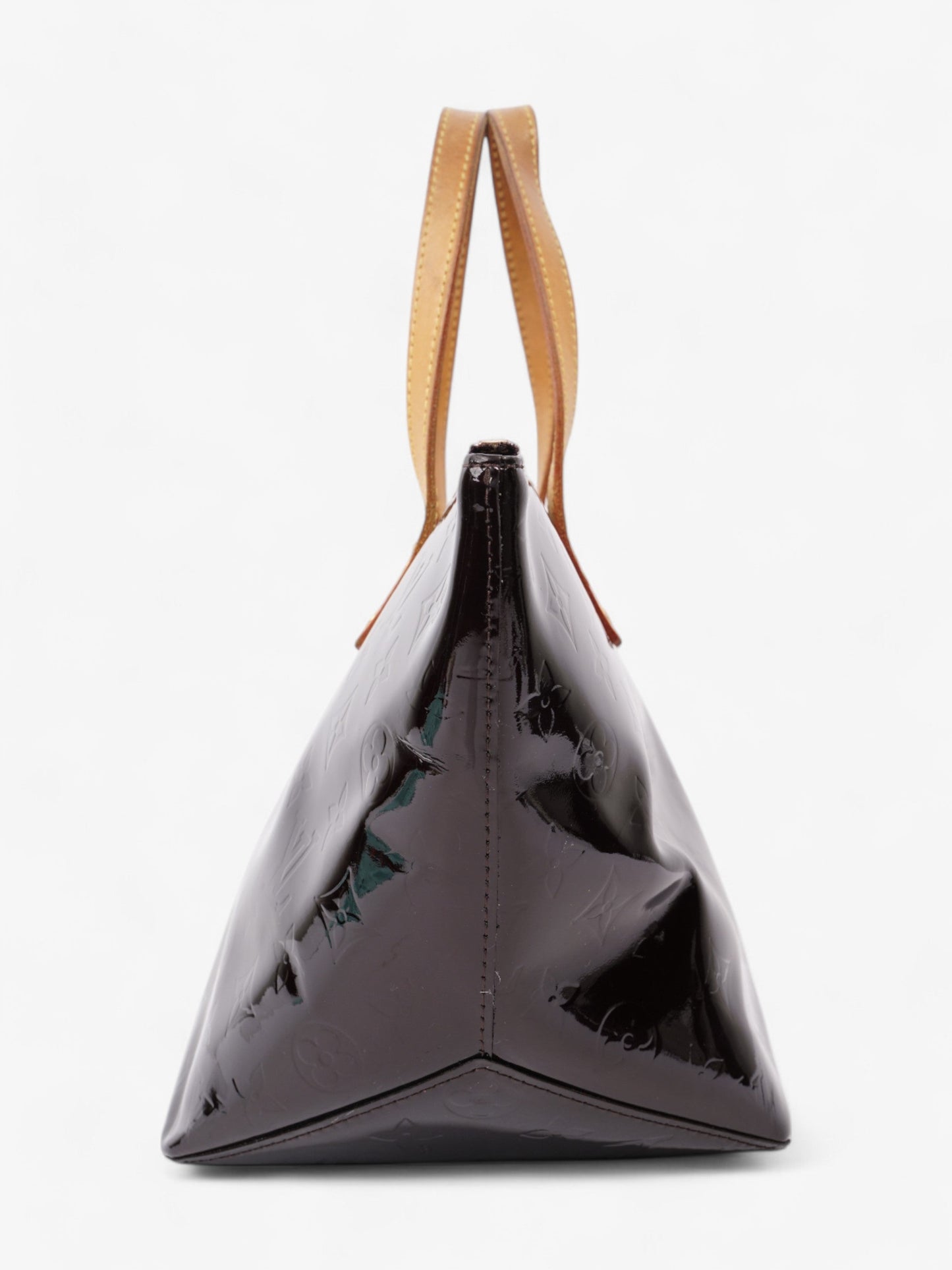 Louis Vuitton Bellevue Monogram Vernis / Amarante Vernis Leather PM