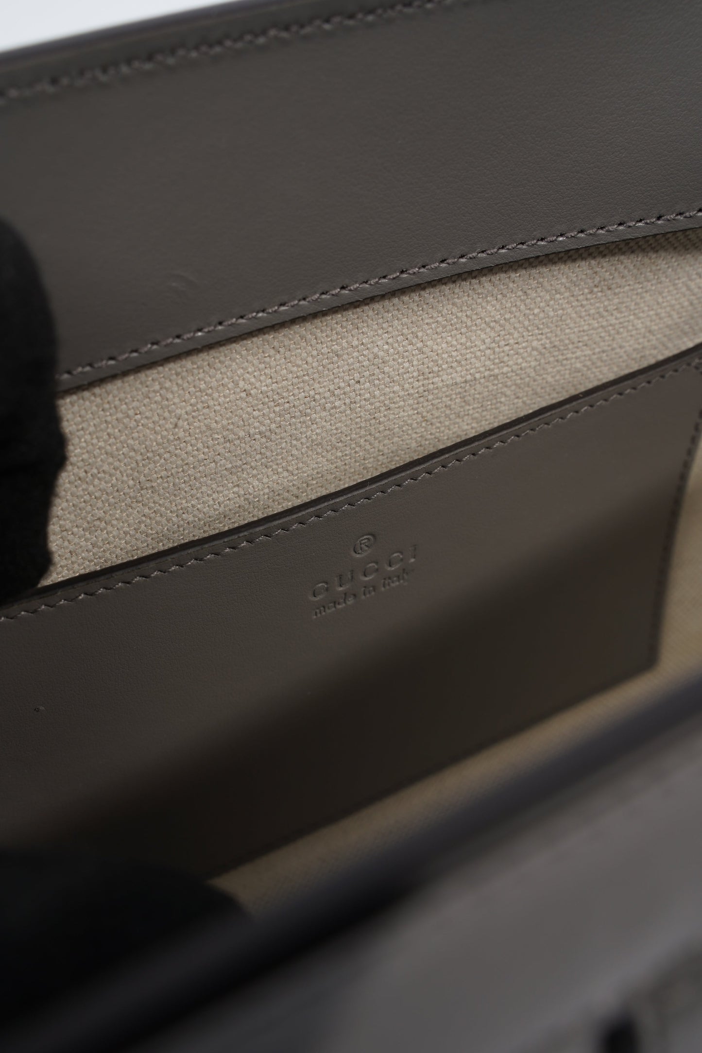 Gucci GG Matelasse Grey Matelasse Leather Small
