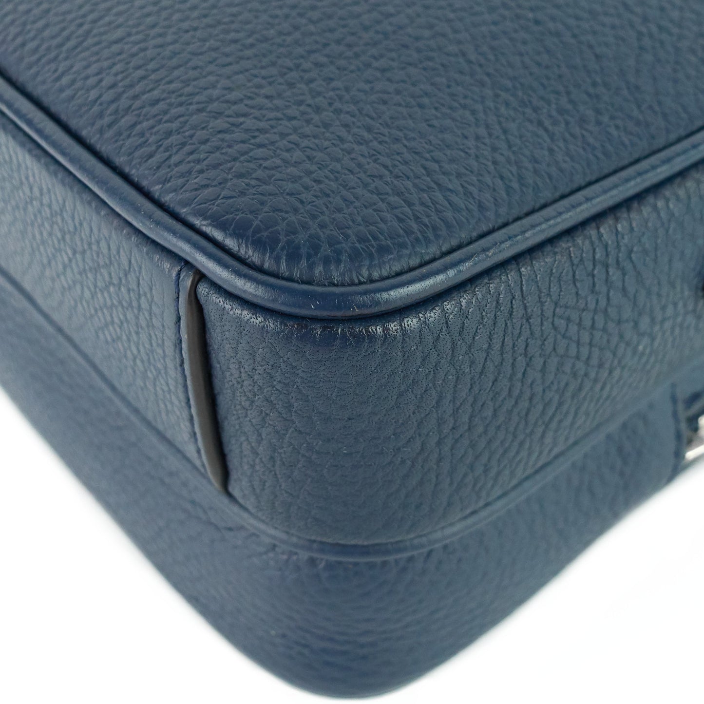 LOUIS VUITTON Amazone Blue Taurillon Leather Crossbody Bag