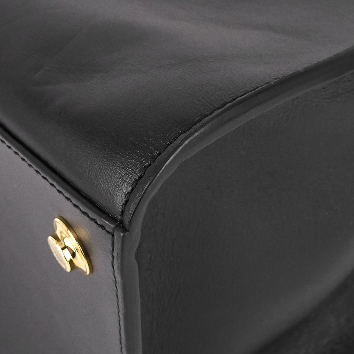 LOUIS VUITTON City Steamer MM Black Creme Bourgogne Calfskin Tote Bag