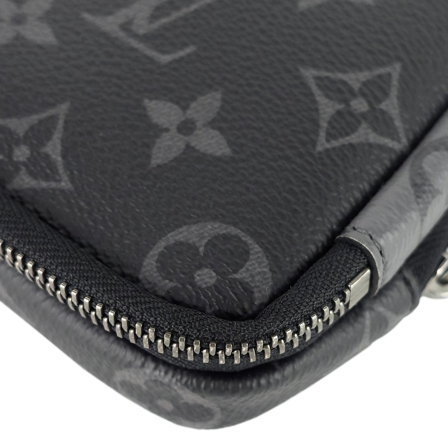 LOUIS VUITTON Double Phone Eclipse Reverse Canvas Pouch