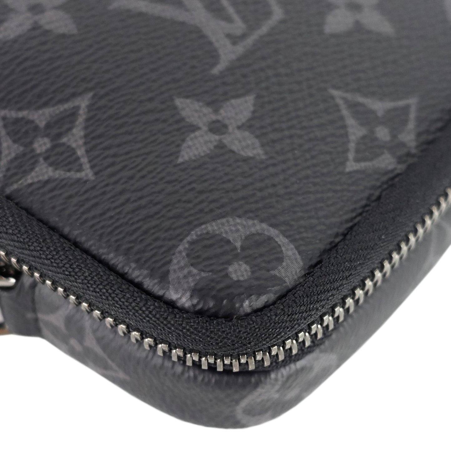 LOUIS VUITTON Double Phone Eclipse Reverse Canvas Pouch