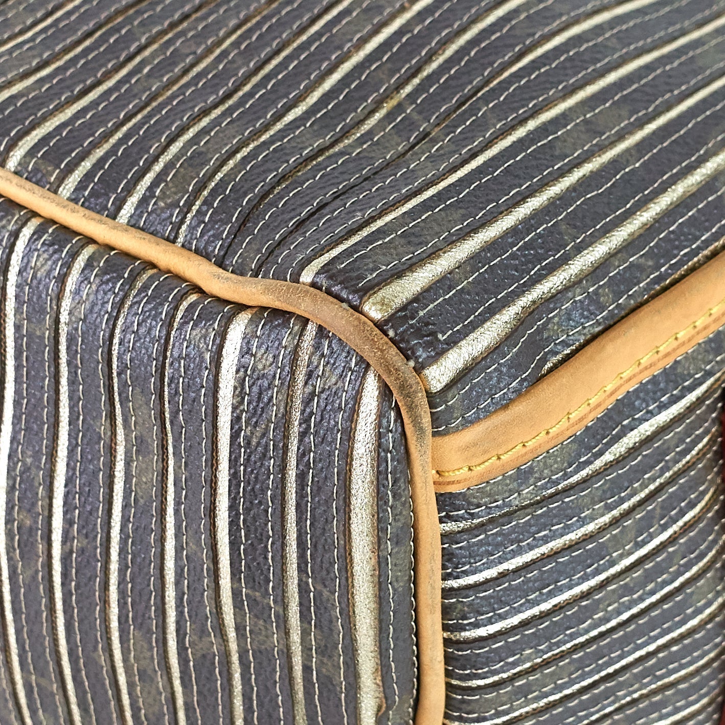 LOUIS VUITTON Eden Speedy Bandouliere 30 Monogram Canvas Bag
