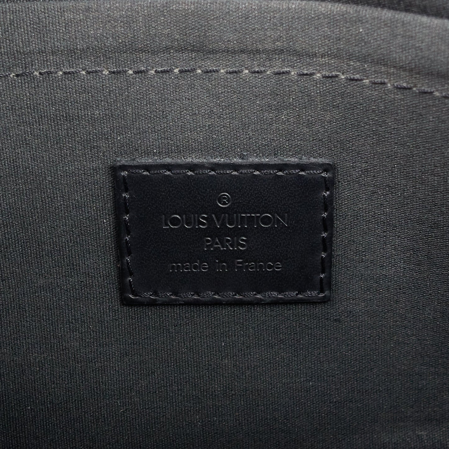 LOUIS VUITTON Dhanura Black Epi Leather Handbag