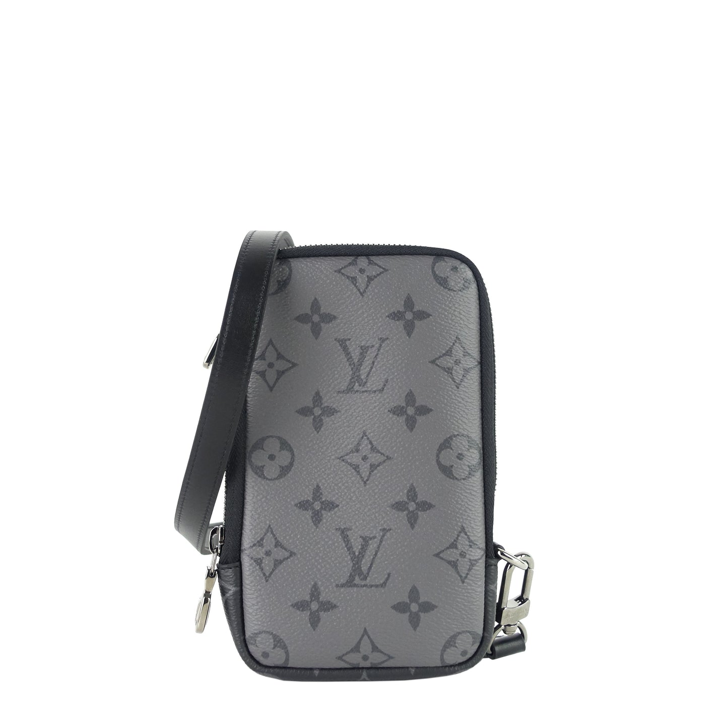 LOUIS VUITTON Double Phone Eclipse Reverse Canvas Pouch