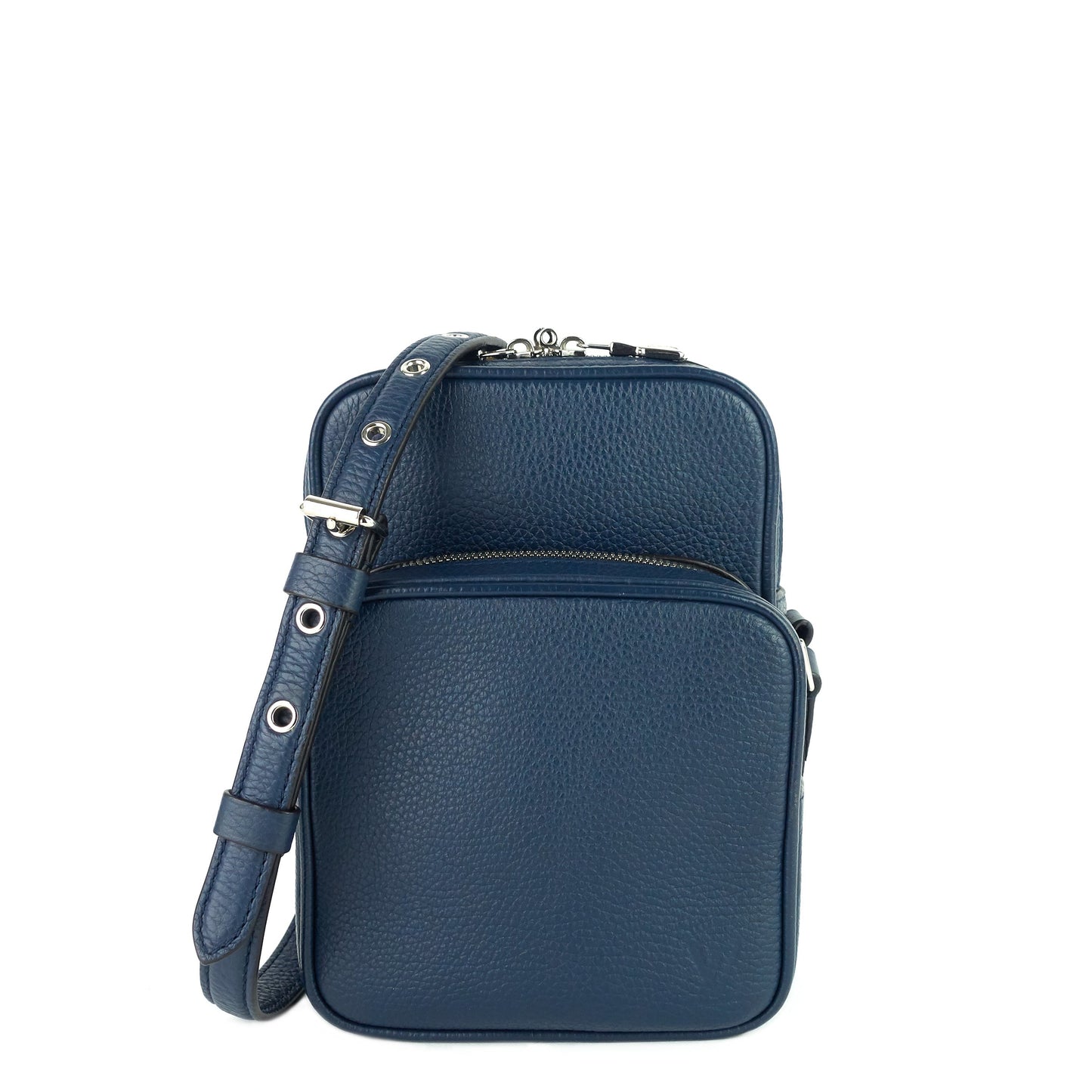 LOUIS VUITTON Amazone Blue Taurillon Leather Crossbody Bag