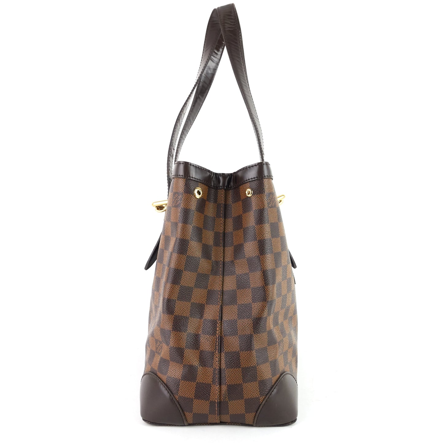 LOUIS VUITTON Hampstead MM Damier Ebene Canvas Bag