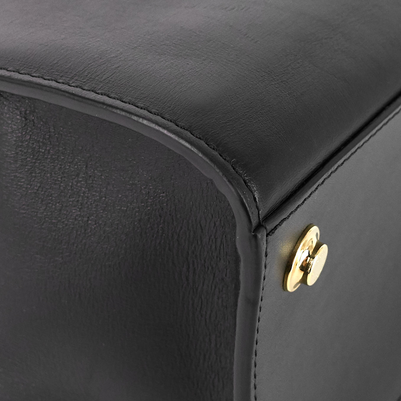 LOUIS VUITTON City Steamer MM Black Creme Bourgogne Calfskin Tote Bag
