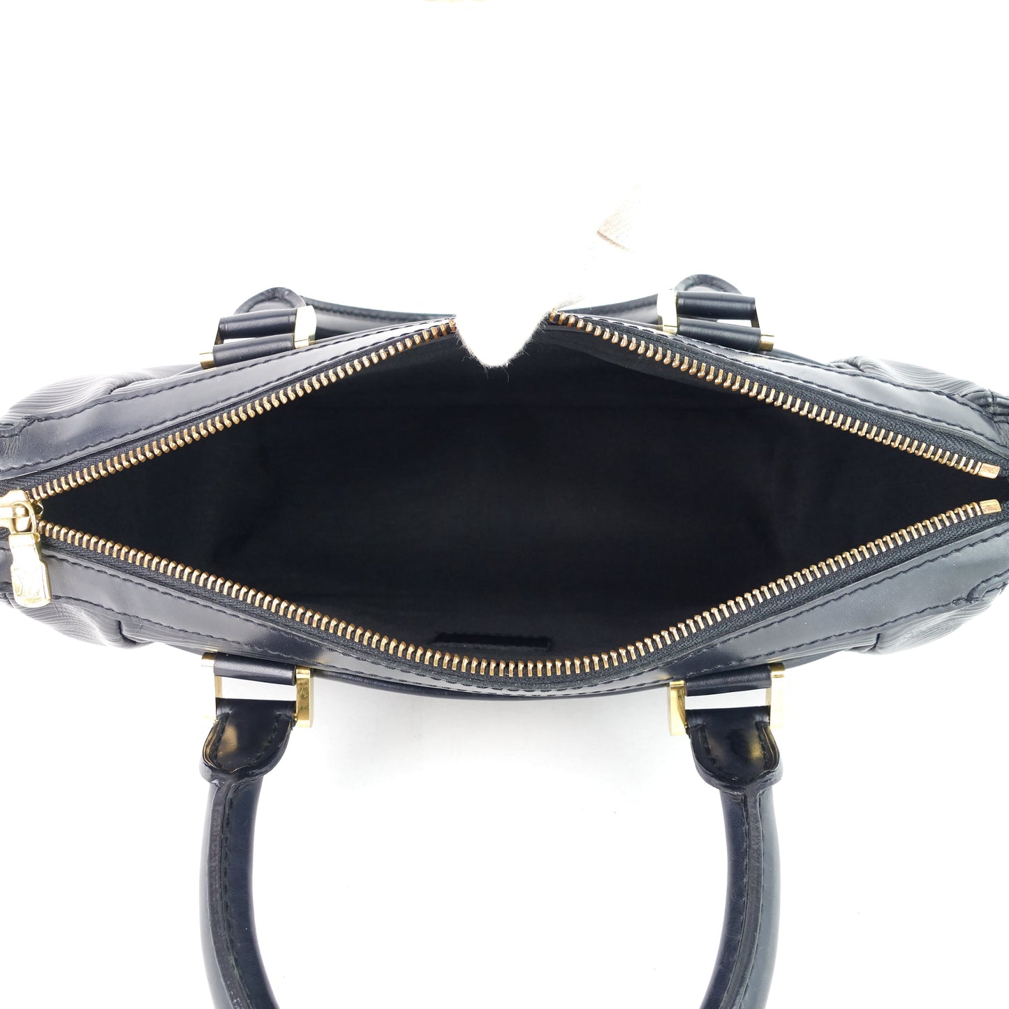LOUIS VUITTON Dhanura Black Epi Leather Handbag