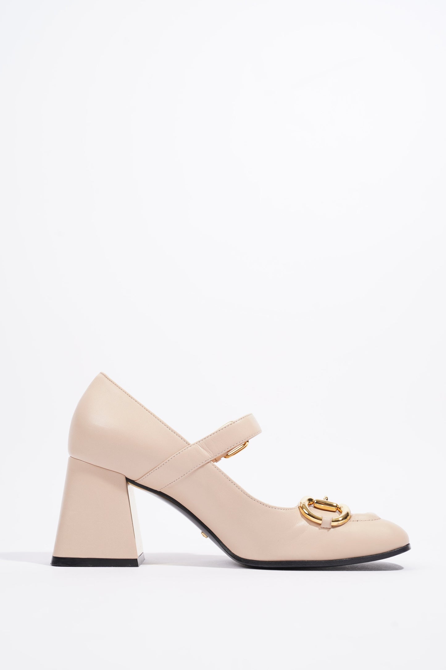 Gucci Horsebit Pump Nude Leather EU 36 UK 3