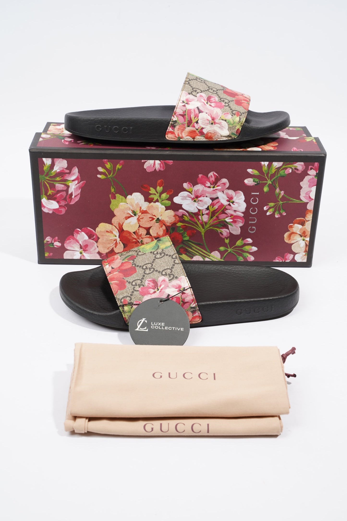 Gucci GG Blooms Supreme Floral Floral / Black Canvas EU 38 UK 5