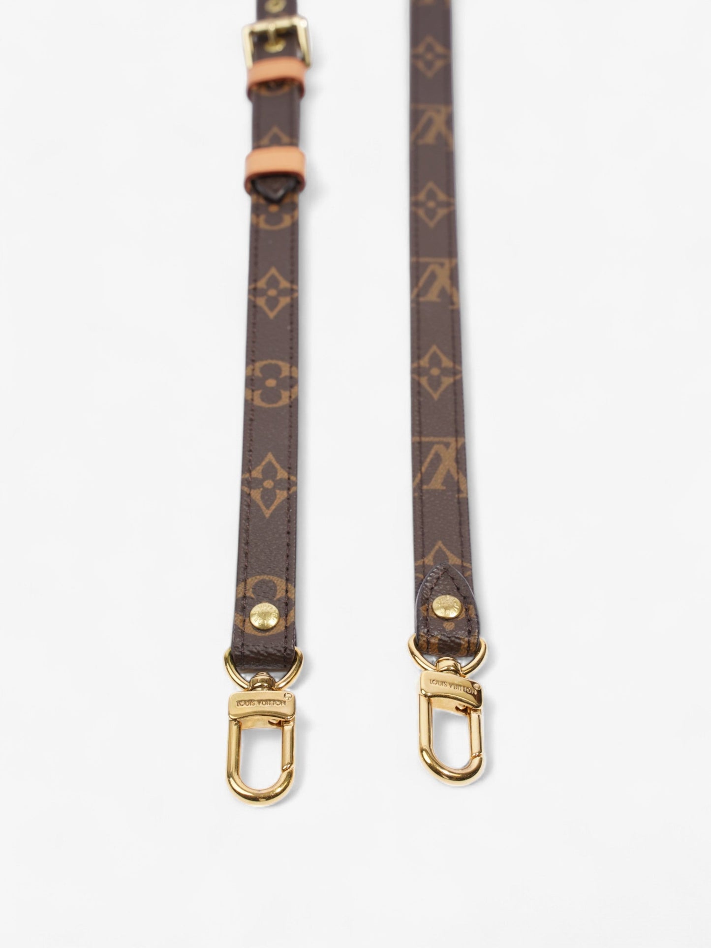Louis Vuitton Adjustable Shoulder Strap Monogram / Gold Canvas
