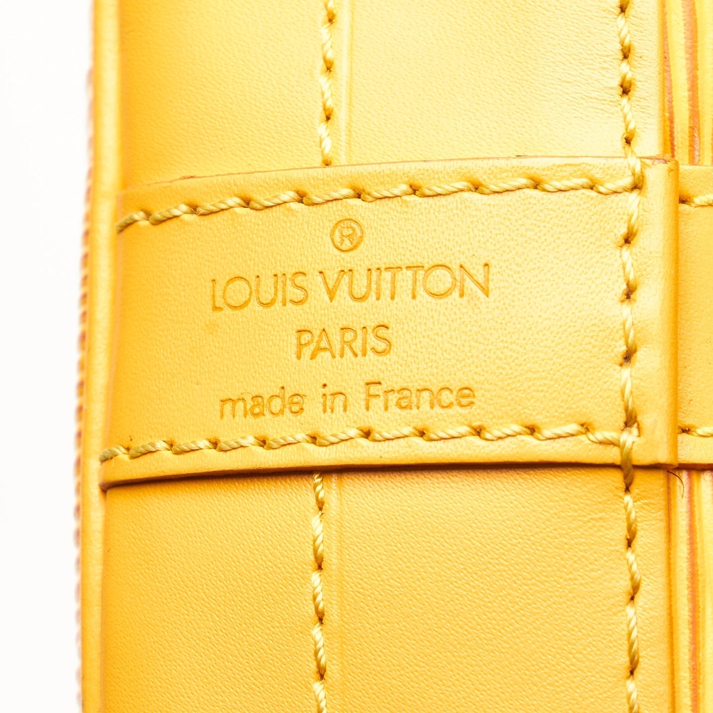 LOUIS VUITTON Epi Noe Yellow