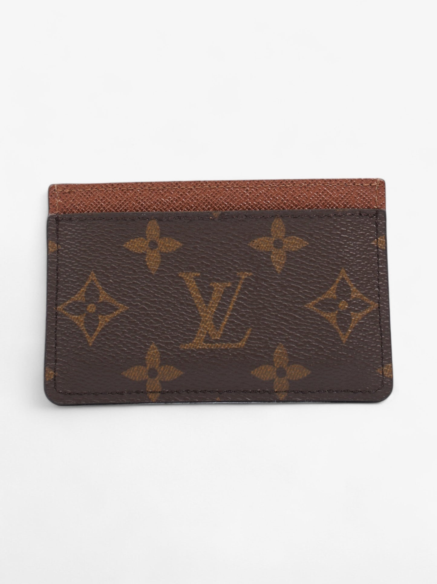 Louis Vuitton Card Holder Monogram / Brown Canvas