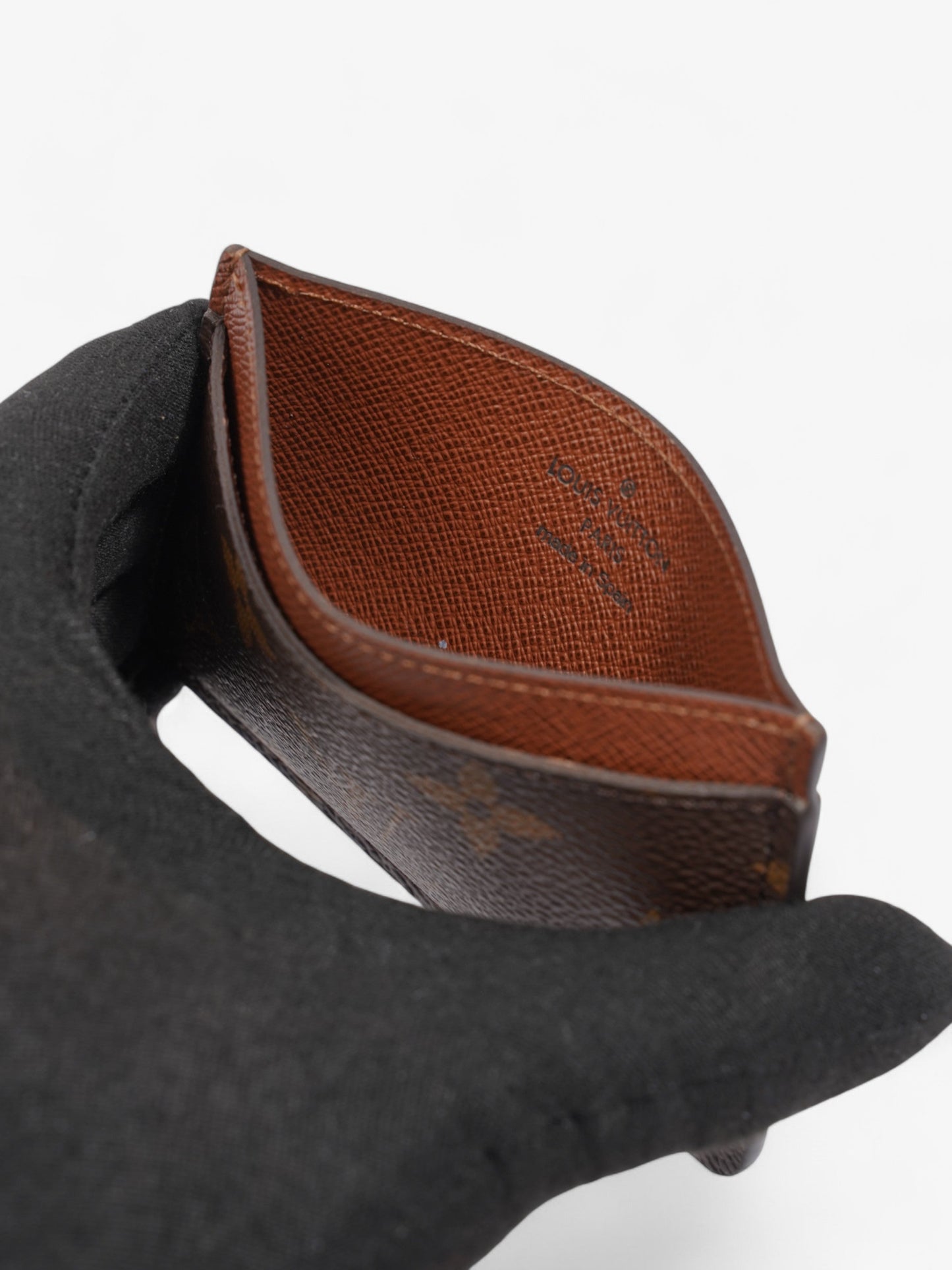 Louis Vuitton Card Holder Monogram / Brown Canvas