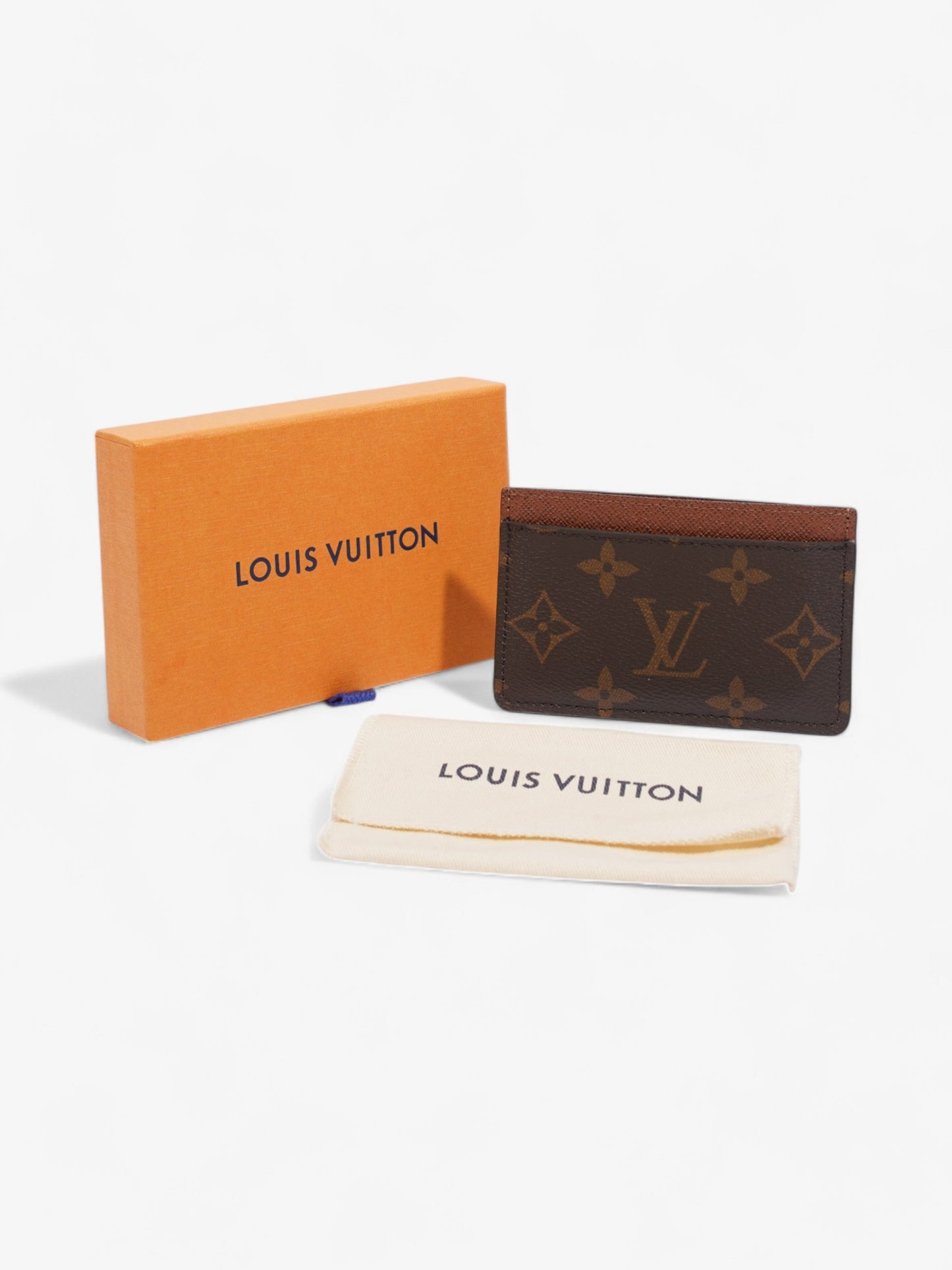 Louis Vuitton Card Holder Monogram / Brown Canvas