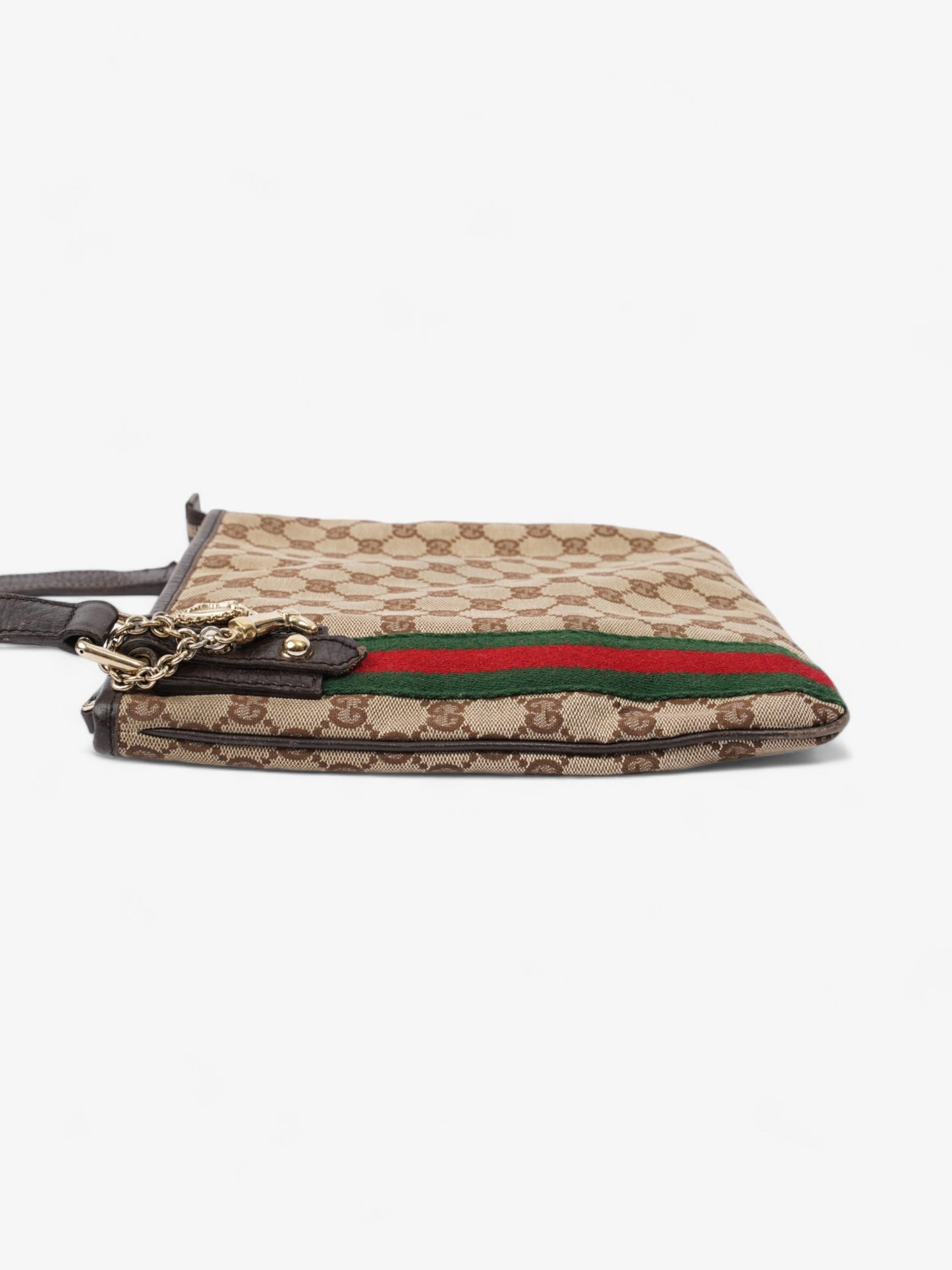 Gucci Sherry Line GG Supreme / Red / Green Canvas