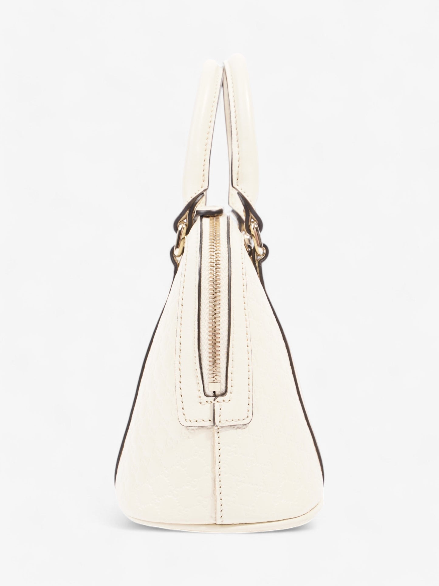 Gucci GG Dome White Guccissima Leather
