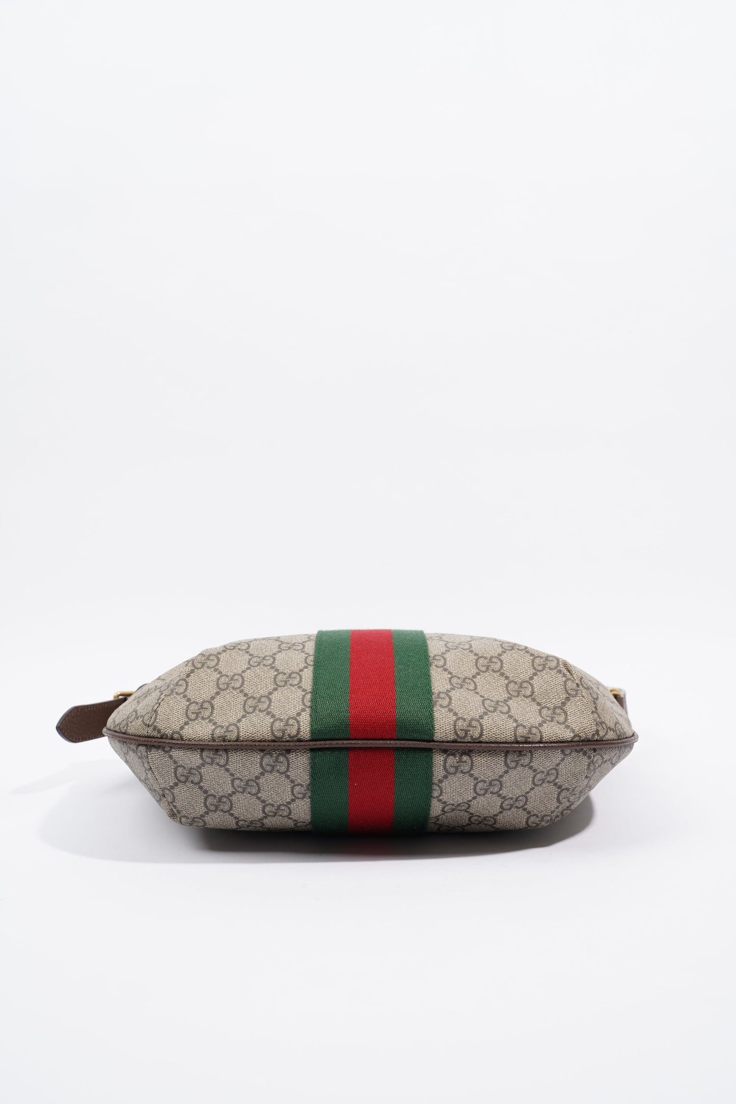 Gucci Ophidia GG Small Shoulder Bag Brown / Beige Coated Canvas Small