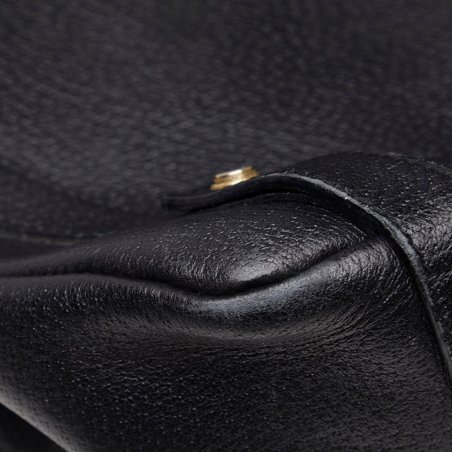 Black Gucci Leather Abbey Tote