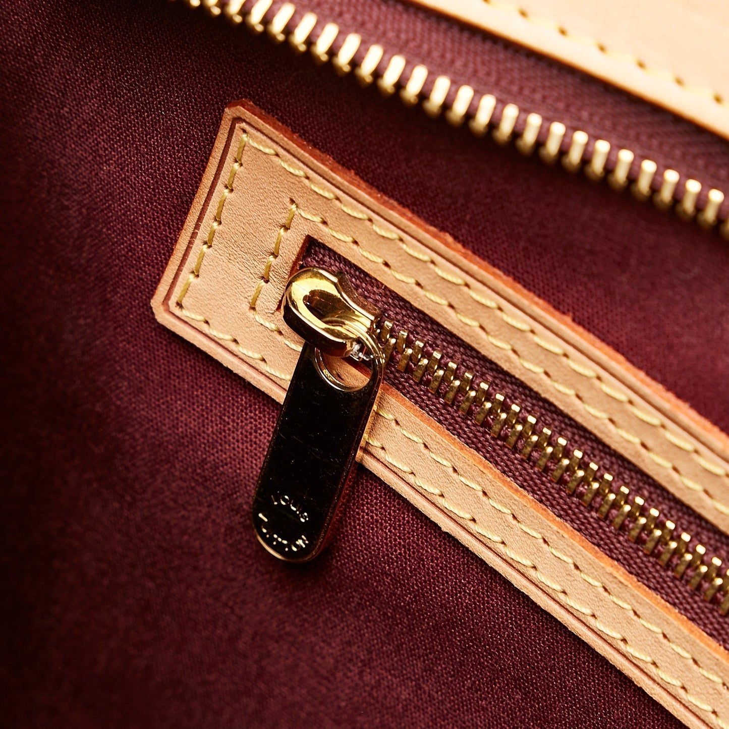 Louis Vuitton Brea GM Red Monogram Vernis