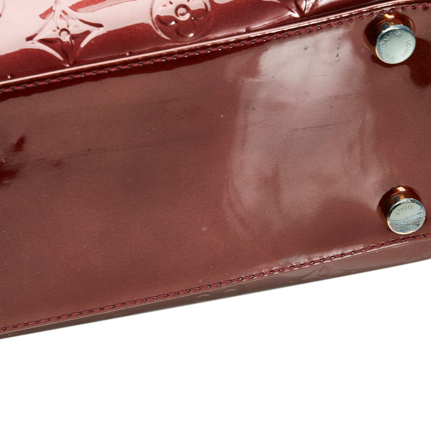 Louis Vuitton Brea GM Red Monogram Vernis