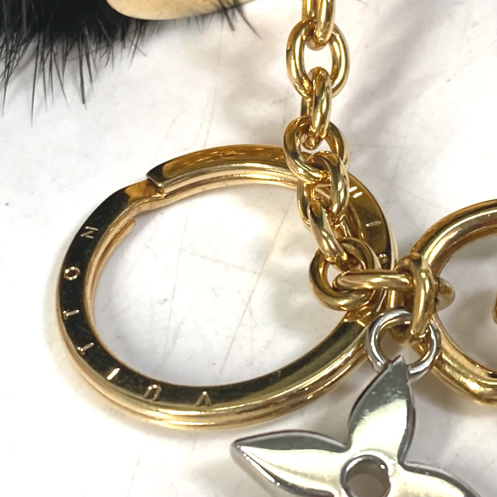 LOUIS VUITTON charm M00008 fur black Bubble V Women Used
