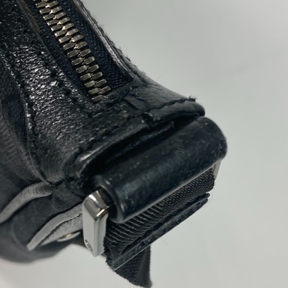 GUCCI Shoulder Bag 114272 GG canvas black GG mens Used