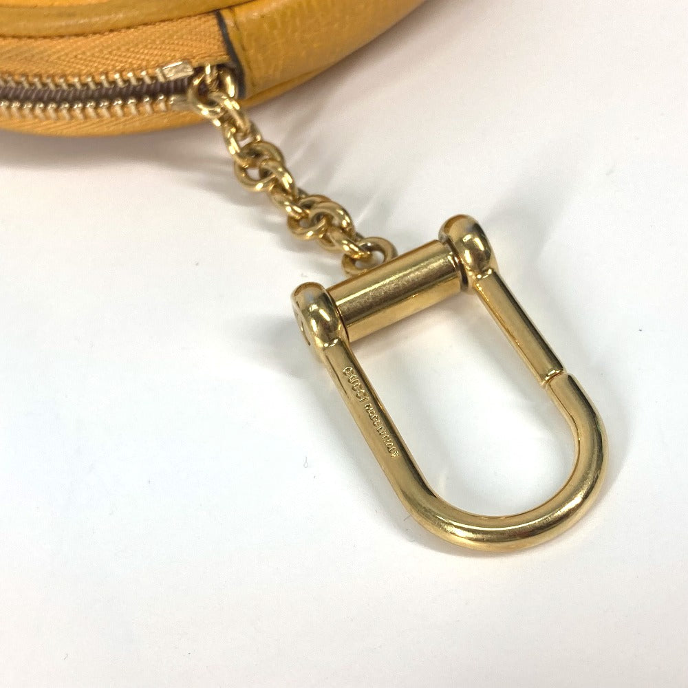 GUCCI Coin case 574840 GG Supreme Canvas yellow GG Marmont Sherry line
