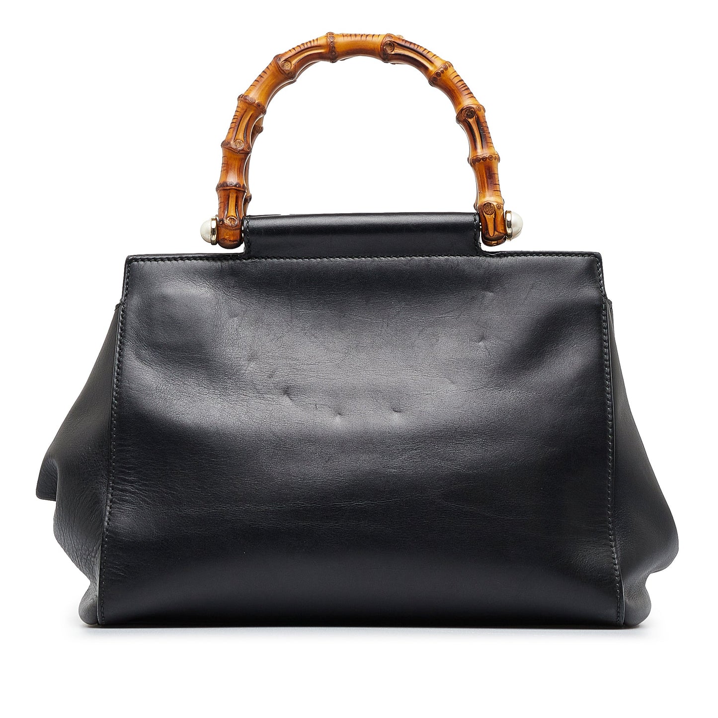 Gucci Bamboo Nymphaea Small Black