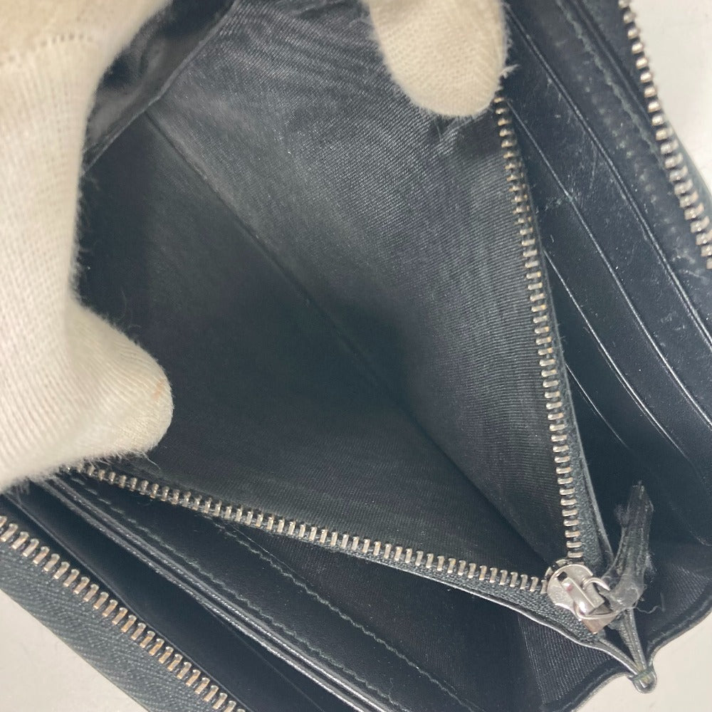 GUCCI Long Wallet Purse 322147 GG Supreme canvas, leather gray Long wallet GG Supreme mens Used