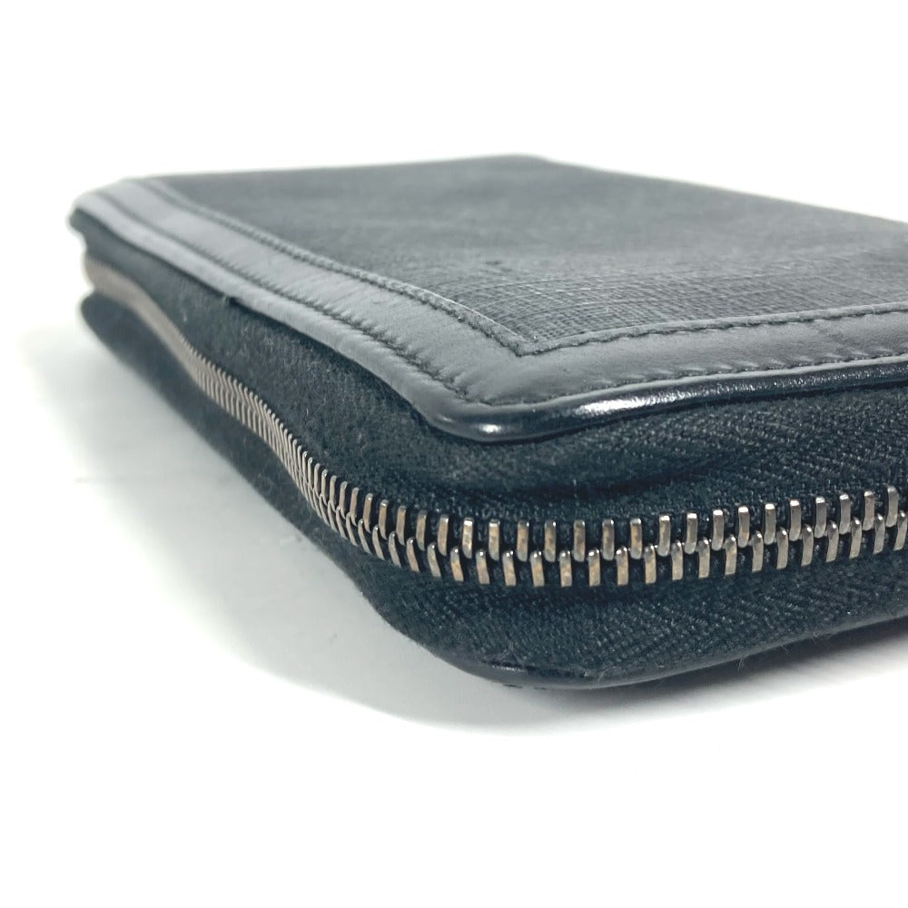 GUCCI Long Wallet Purse 322147 GG Supreme canvas, leather gray Long wallet GG Supreme mens Used