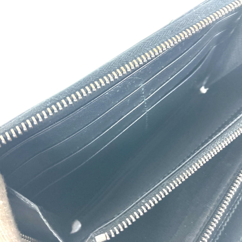 GUCCI Long Wallet Purse 322147 GG Supreme canvas, leather gray Long wallet GG Supreme mens Used