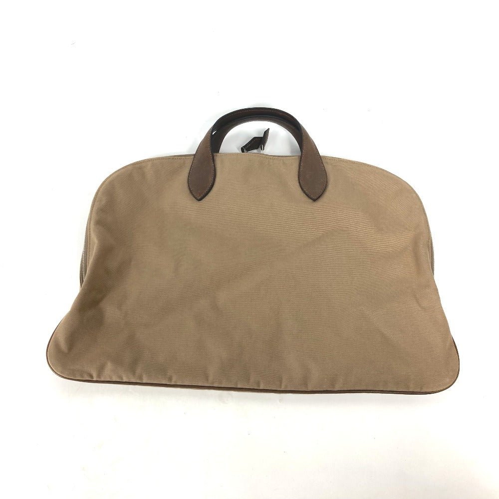 HERMES Handbag Leather / canvas beige Edit 42 mens Used