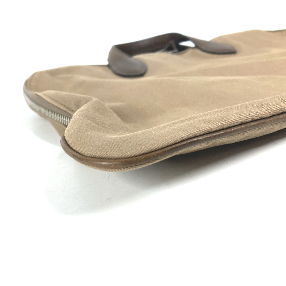 HERMES Handbag Leather / canvas beige Edit 42 mens Used