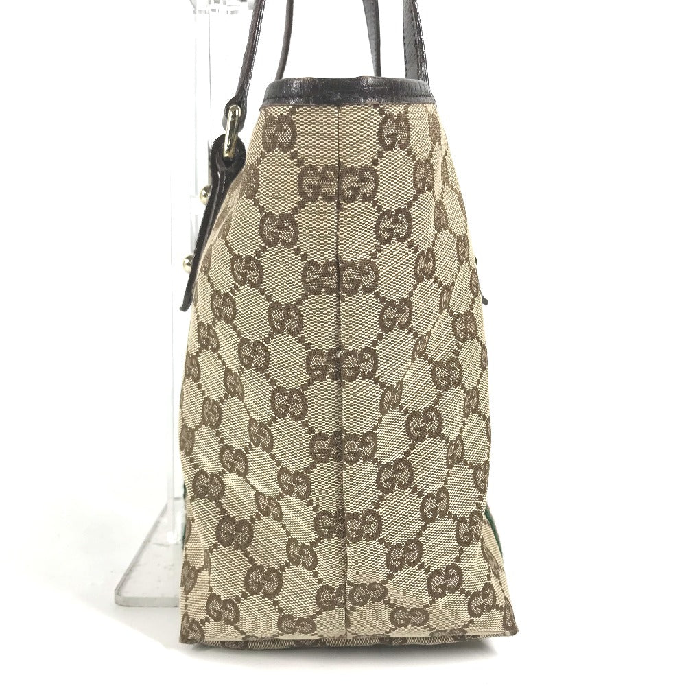 GUCCI Shoulder Bag 137396 GG canvas/leather , GG canvas/leather beige Sherry line GG Women Used