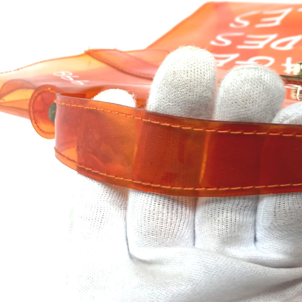 HERMES Handbag Plastics Orange Plastics Kelly