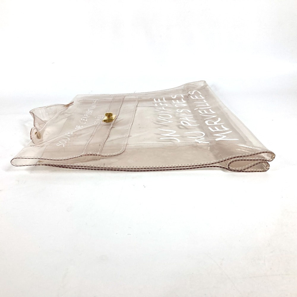 HERMES Handbag Plastics clear Plastics Kelly