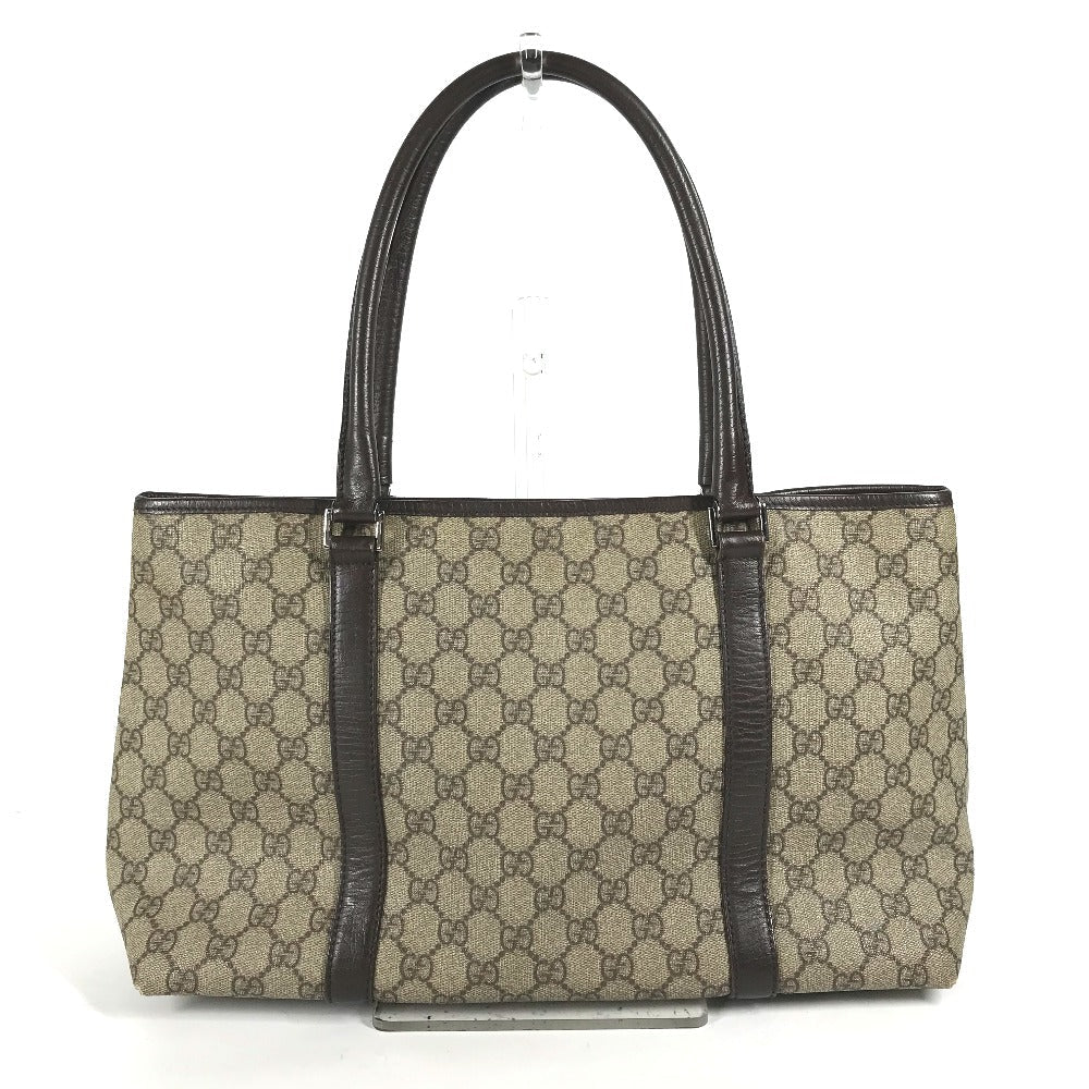 GUCCI Shoulder Bag 114595 GG Supreme canvas, leather beige GG Supreme Women Used