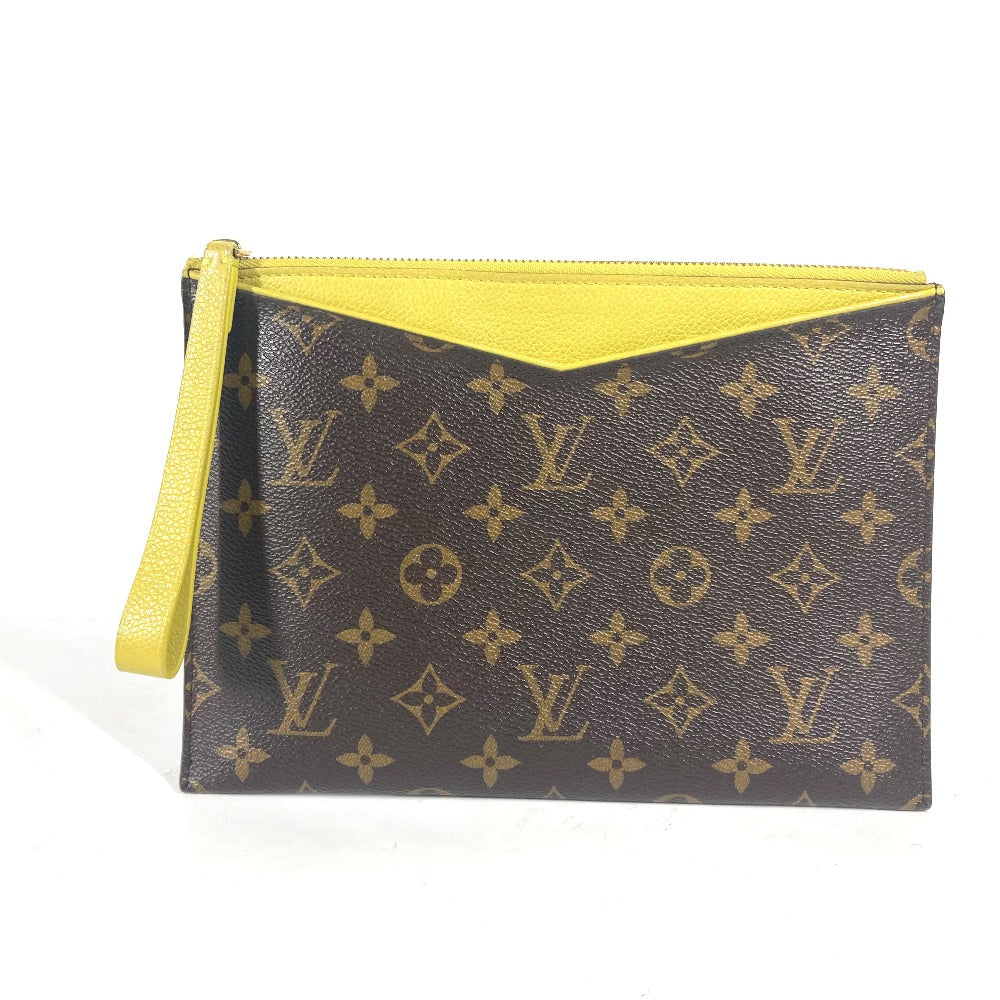 LOUIS VUITTON Clutch bag M60676　 Monogram canvas Brown Monogram Pochette paras