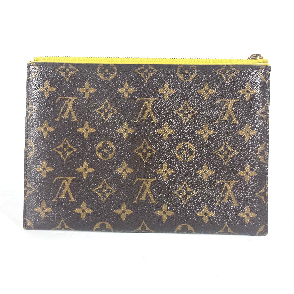 LOUIS VUITTON Clutch bag M60676　 Monogram canvas Brown Monogram Pochette paras