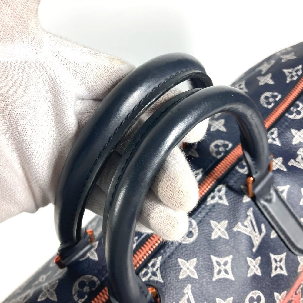LOUIS VUITTON Boston Duffel bag M43684 Monogram canvas Navy Monogram ink upside down Keepall 50