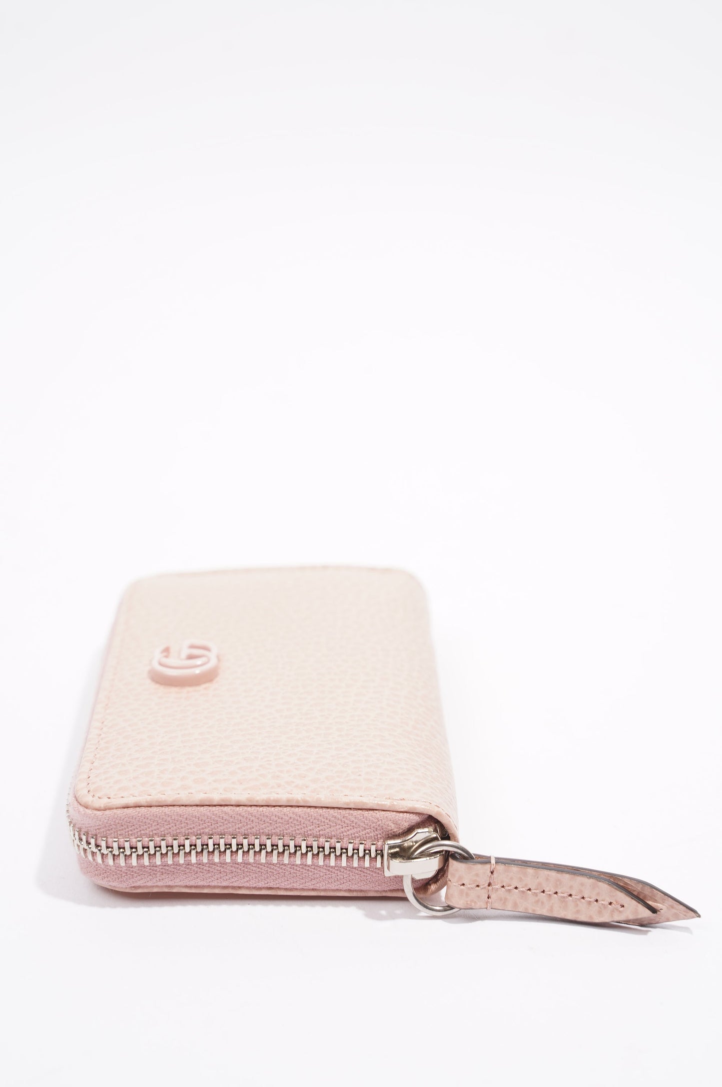 Gucci Zip Around Purse Pink Leather