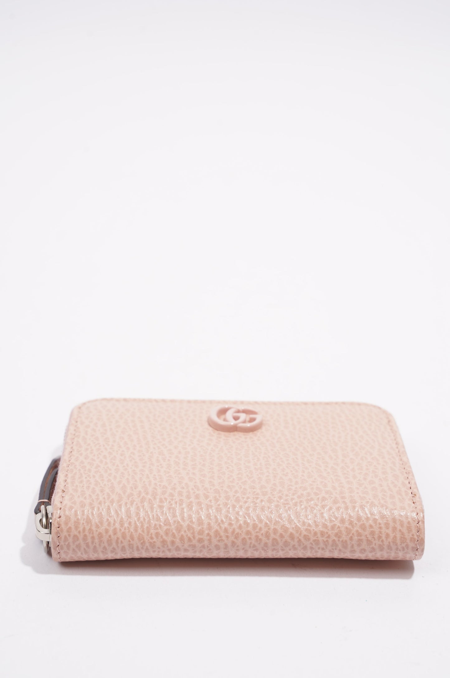 Gucci Zip Around Purse Pink Leather
