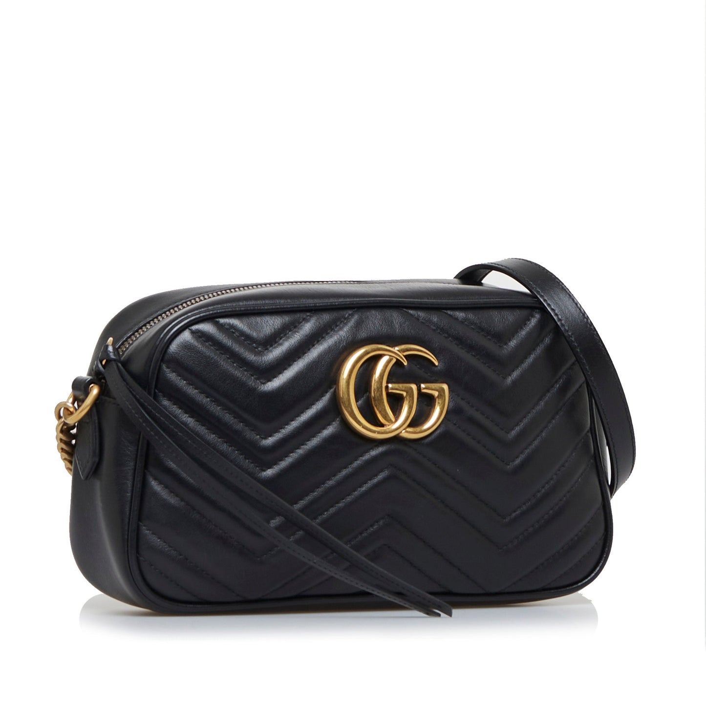 Gucci GG Marmont Small Black Matelassé