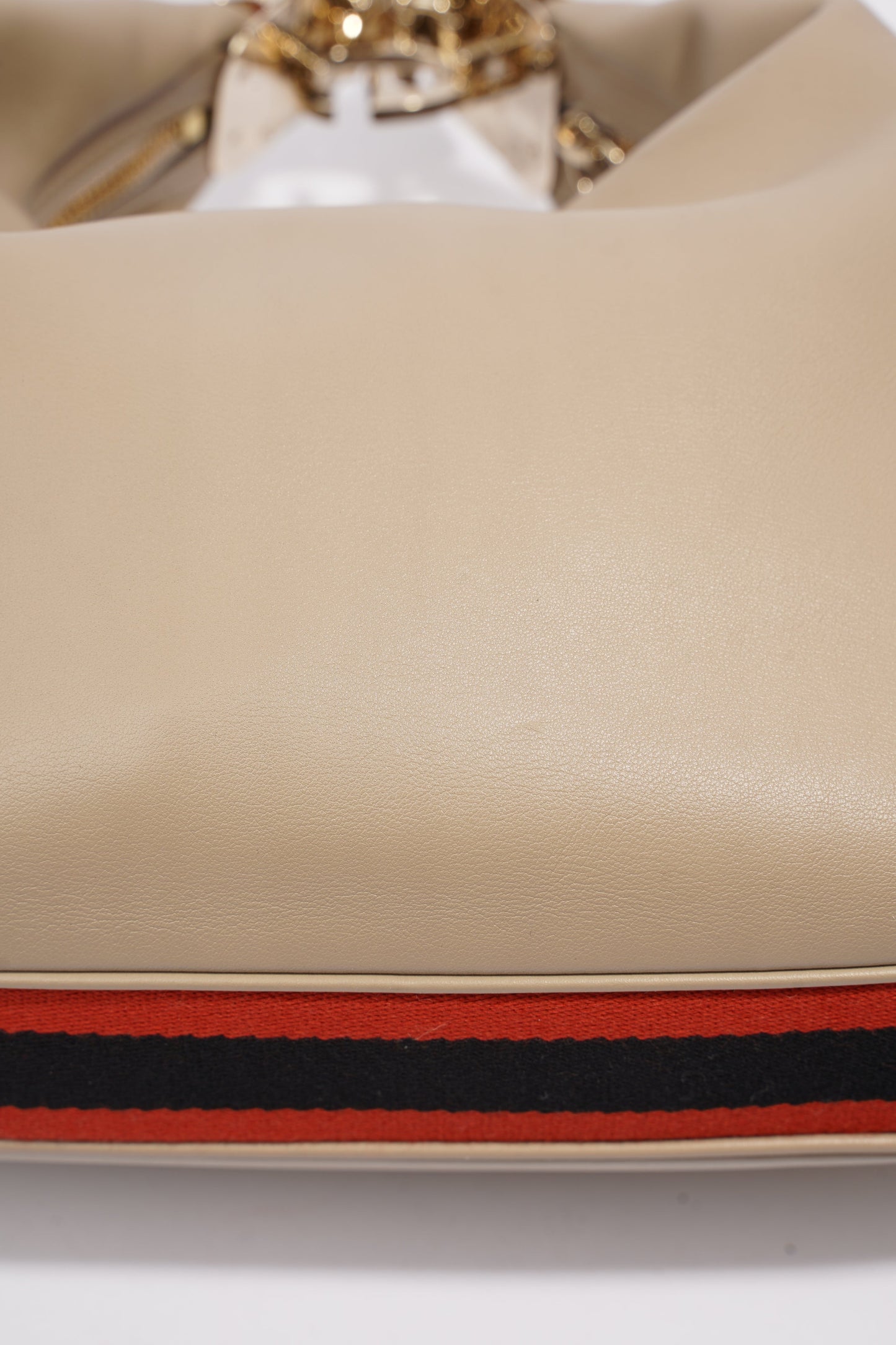 Gucci Attache Bag Cream / Red / Blue Leather Large