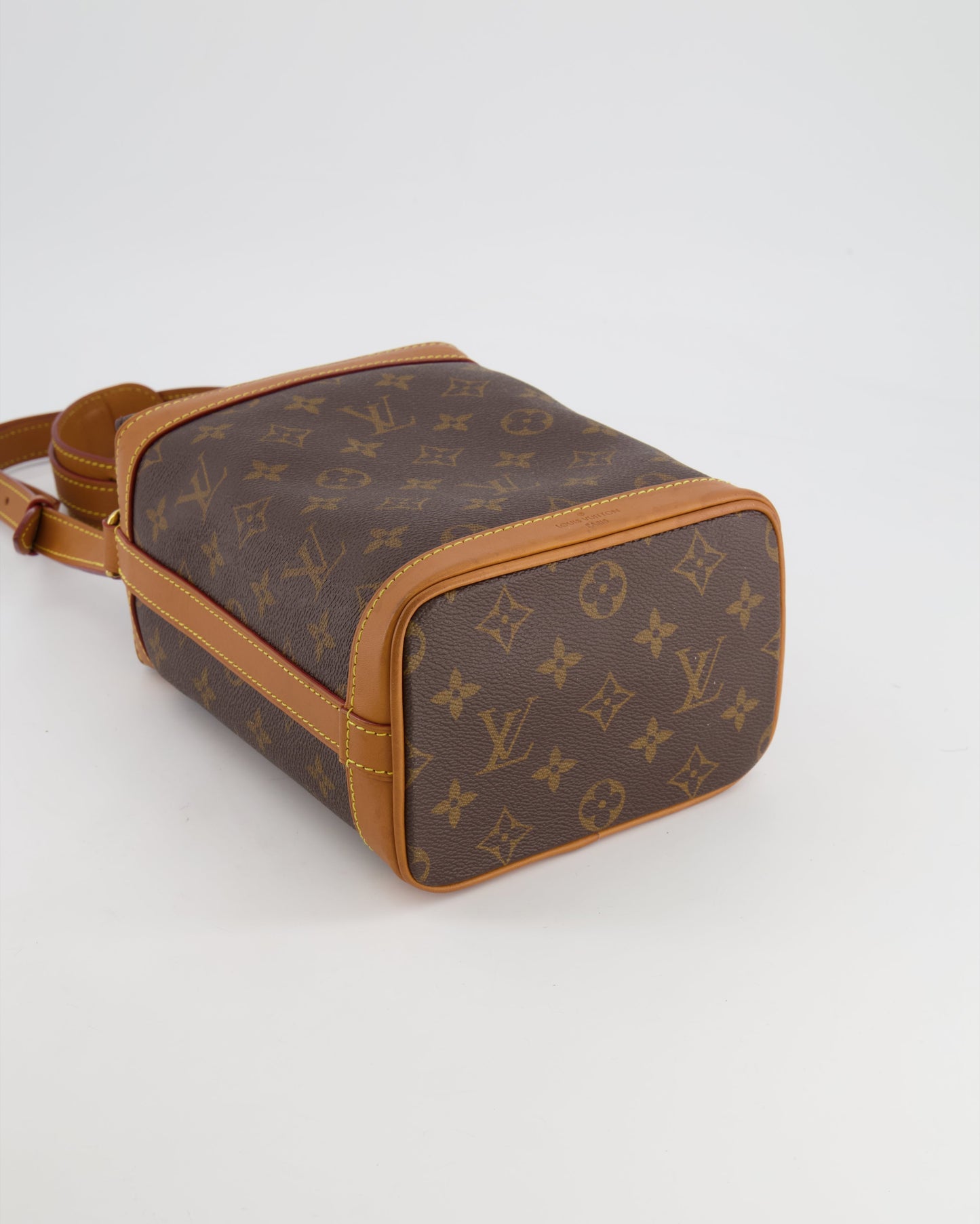 Louis Vuitton Brown Monogram Canvas Milk Box Bag with Gold Hardware