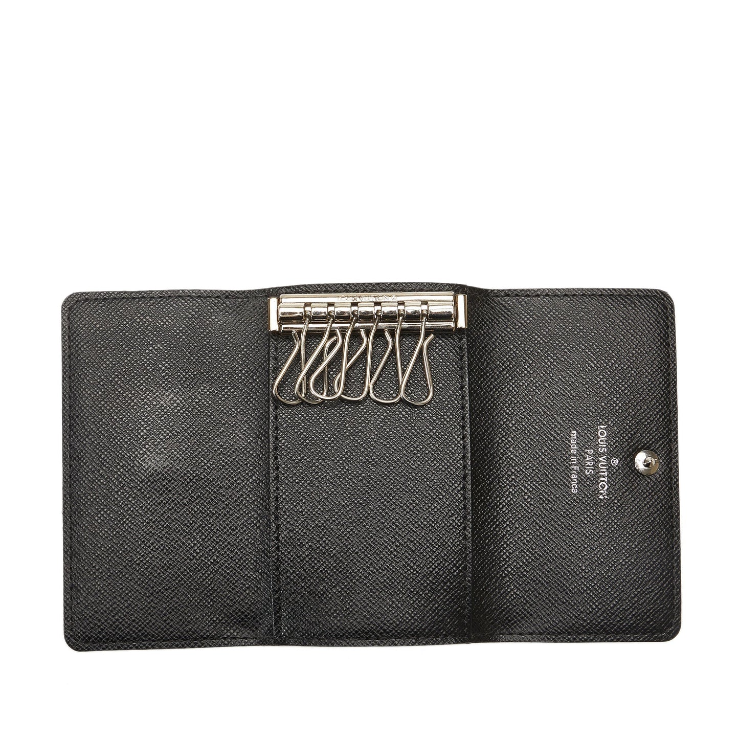 LOUIS VUITTON Damier Graphite 6 Key Holder