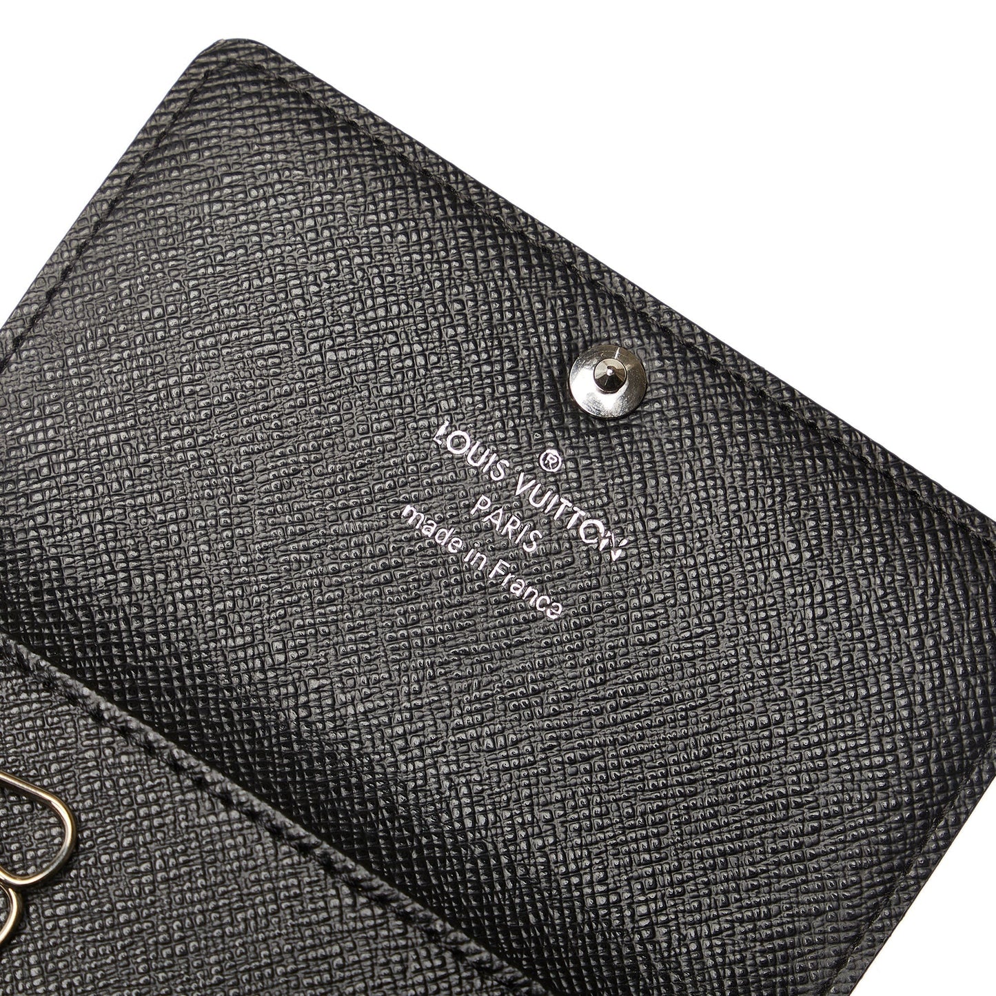 LOUIS VUITTON Damier Graphite 6 Key Holder
