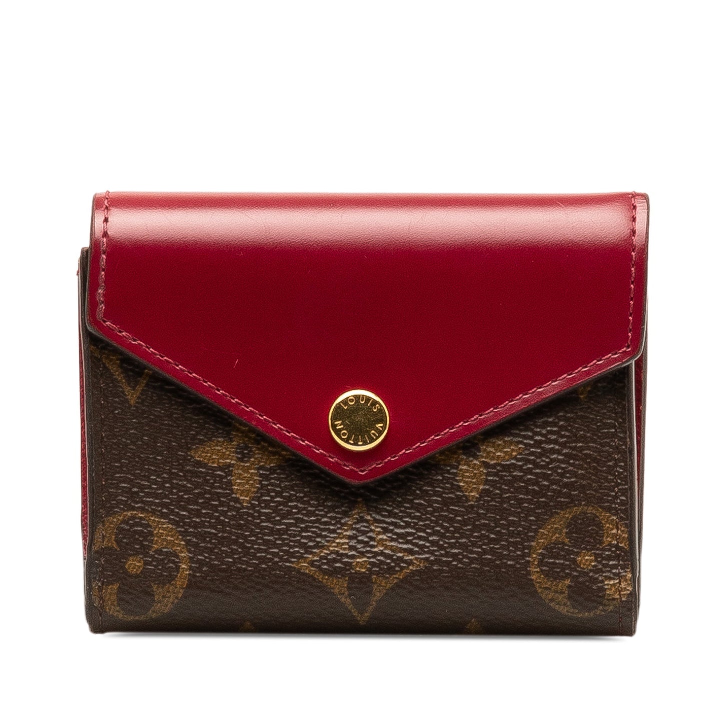 Brown Louis Vuitton Monogram Zoe Wallet